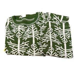 Pact Kids 2 Piece Tree Print Organic Cotton Pajama Set Size 2T New